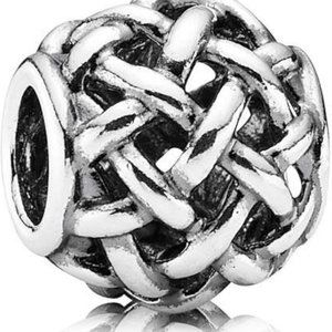 Pandora Sterling Silver Forever Entwined Bracelet Bead